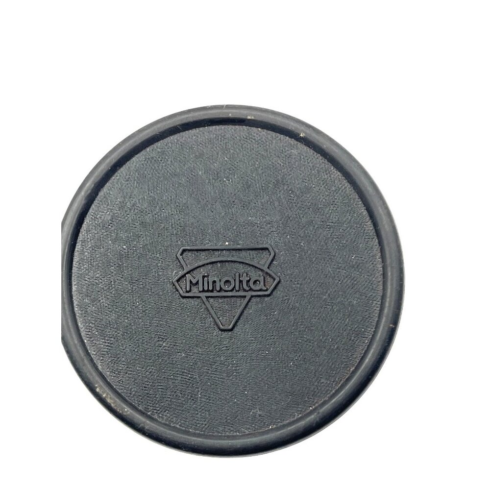 Minolta Vintage Lens Cap 49mm Black Photography Equipment Accessory A589